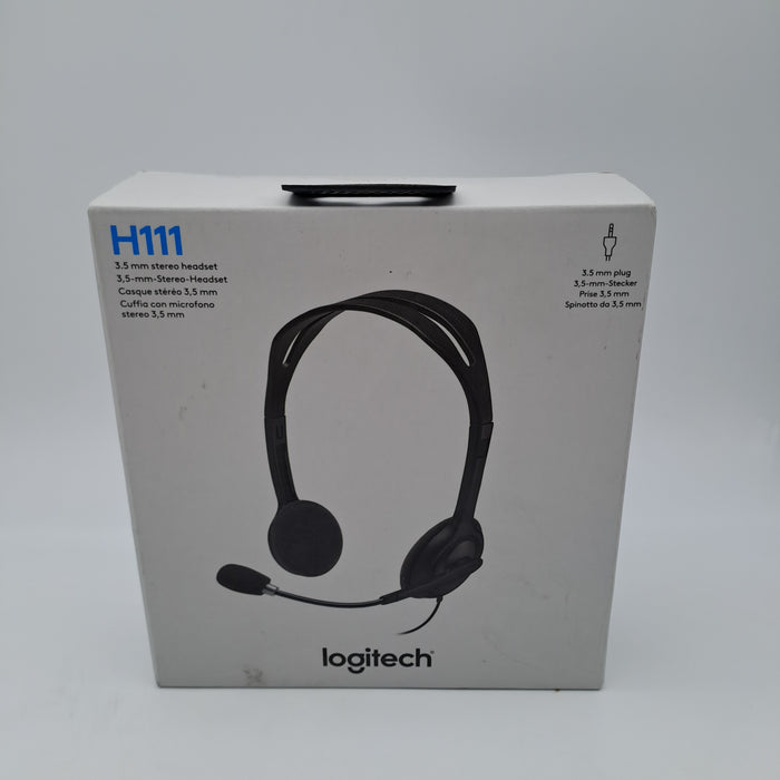 Casque stéréo Logitech H111 avec microphone
