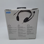 Logitech H111 – Cuffia Stereo con Microfono