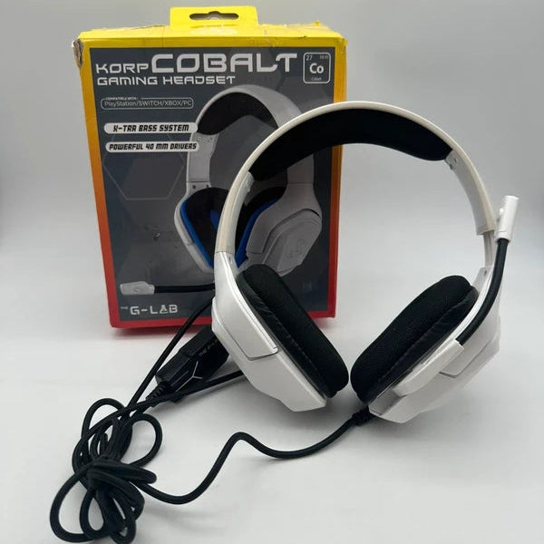 THE G-LAB Korp Cobalt – Casque gaming