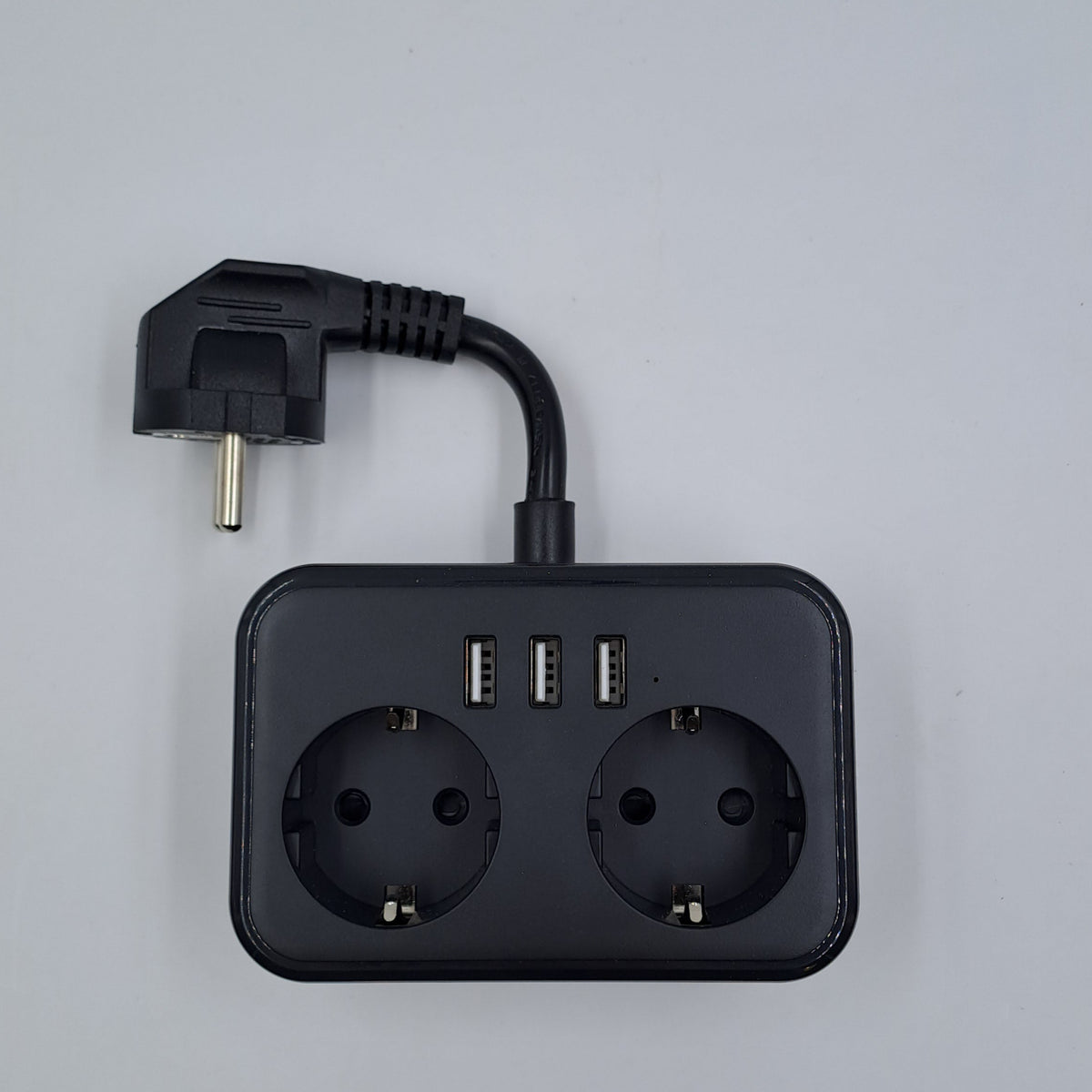 2-Way Power Strip with 3 USB Ports 3.1A