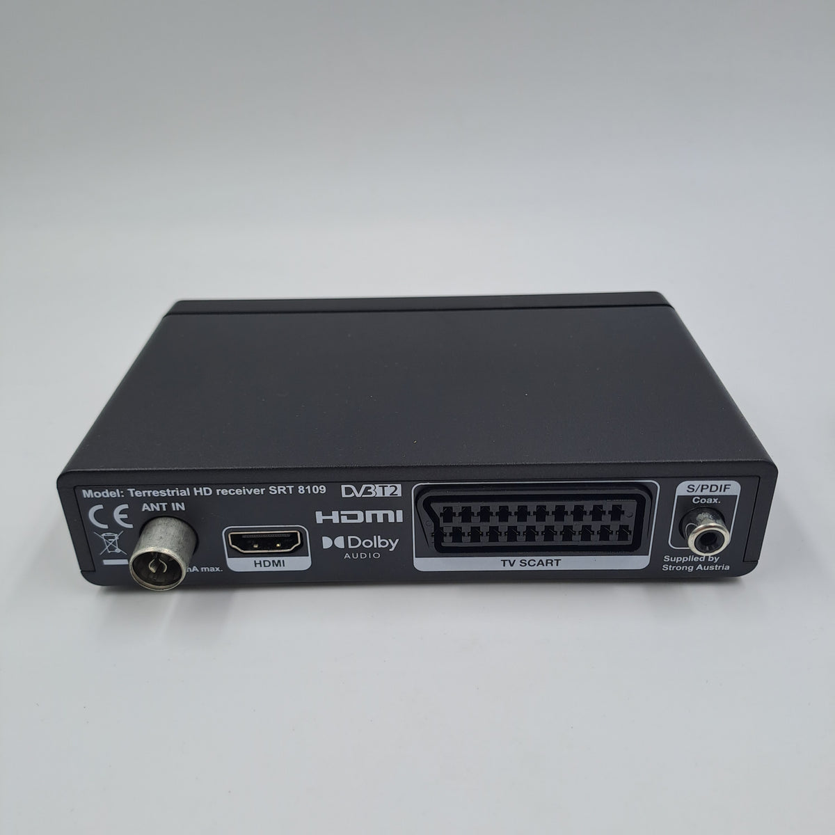 Decodificador digital terrestre Strong SRT 8109 HD DVB-T2