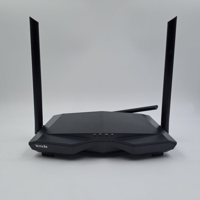 Tenda AC6 AC1200 Dual Band 2.4GHz 5GHz WiFi Router 4 Gigabit Antennas with Power Adapter