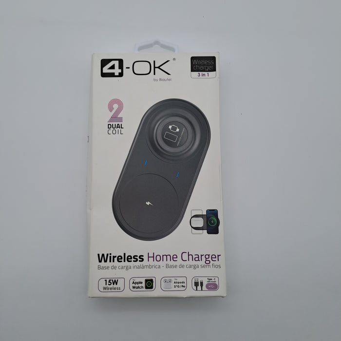 4-OK Chargeur sans fil domestique 3-en-1