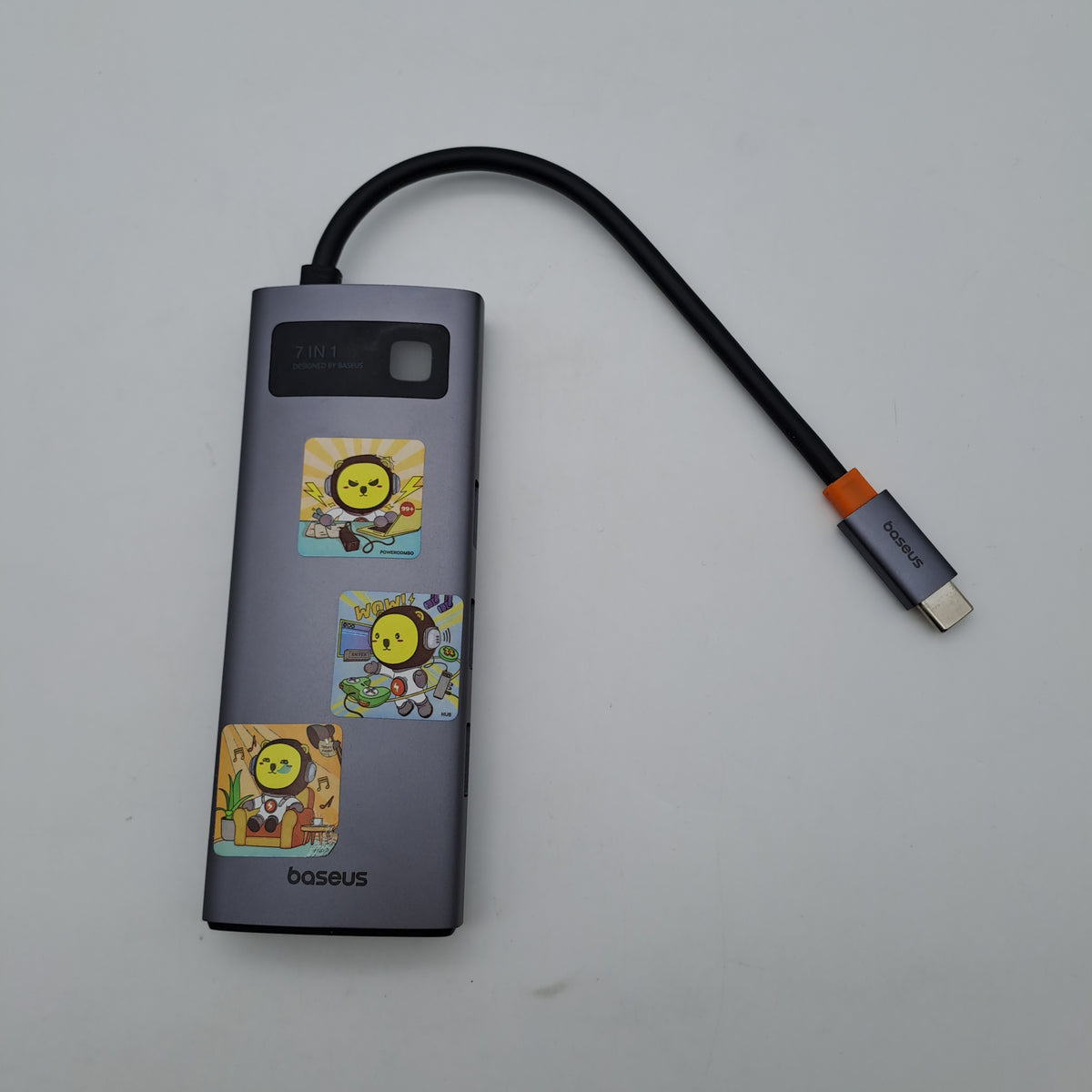 Baseus Hub USB-C 7 in 1 HDMI 4K 60Hz PD 100W USB 3.0 SD/TF