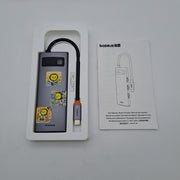 Baseus Hub USB-C 7 in 1 HDMI 4K 60Hz PD 100W USB 3.0 SD/TF