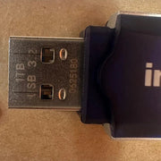 Integral Courier 1 TB – USB 3.2 Gen 1 Blue Flash Drive up to 120 MB/s