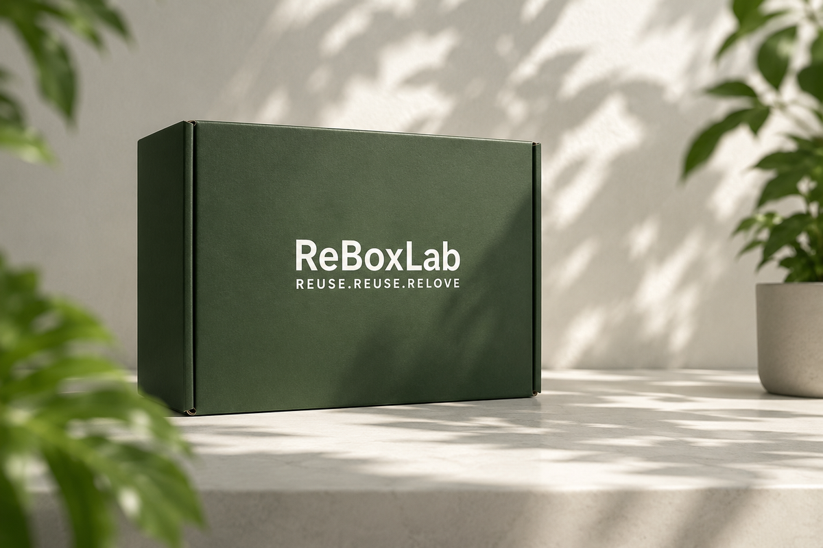 Emballage ReBoxLab et technologie remise en circulation