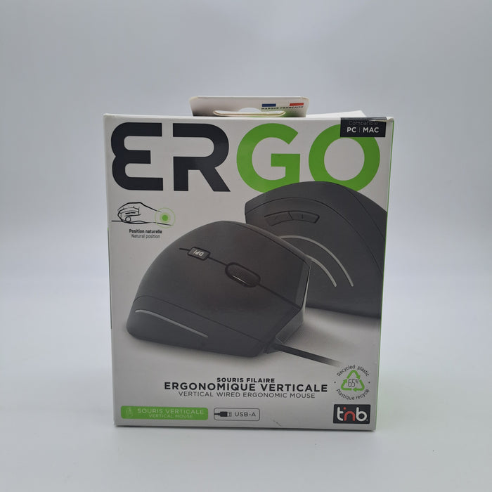 Souris ergonomique verticale filaire ERGO