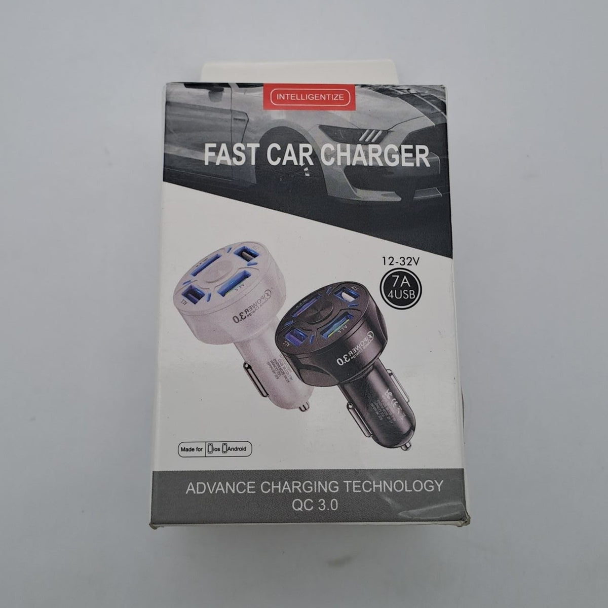 4 Ports Caricatore auto USB