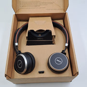 Jabra Evolve 65 SE – Wireless Headset with Charging Stand