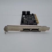 Kalea Informatique Scheda Controller PCI 4+2 Porte SATA / eSATA