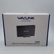 WAVLINK Custodia HDD 3,5" SATA USB 3.0 in Alluminio – Fino a 10TB