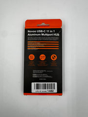 Novoo RM11 – Hub USB-C 11-en-1 en aluminium