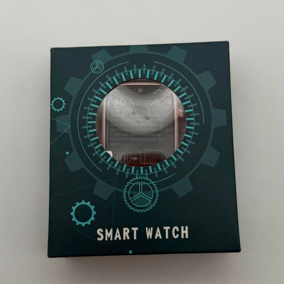 OKYUK Smartwatch 4G per Bambini con GPS, Videochiamate, SOS e Nano SIM – Rosa