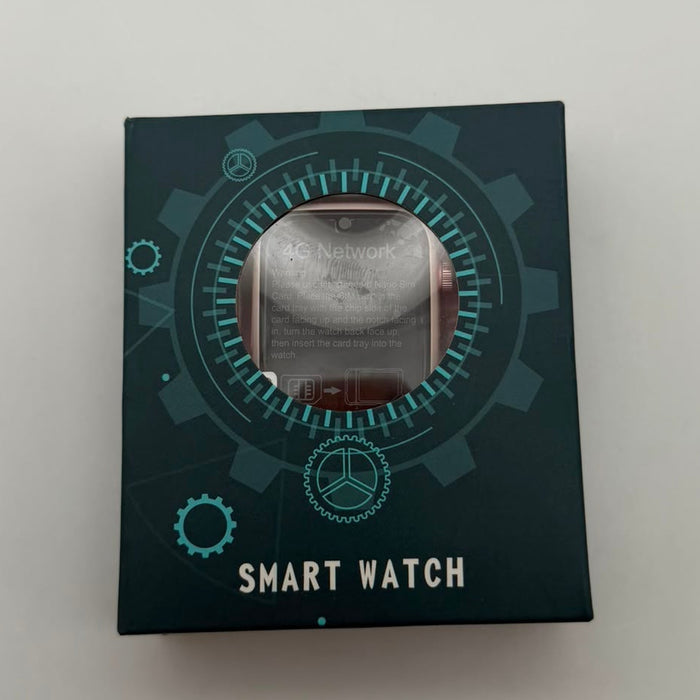 OKYUK smartwatch 4G pour enfants avec GPS, appels vidéo, SOS et nano-SIM – rose