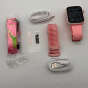 OKYUK Smartwatch 4G per Bambini con GPS, Videochiamate, SOS e Nano SIM – Rosa