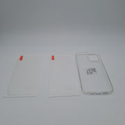 Tauri Clear Case for iPhone 14 Plus + 2 Screen Protectors