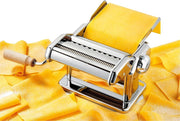 Imperia Macchina per Pasta Manuale 3100 – Acciaio Inox con 6 Spessori